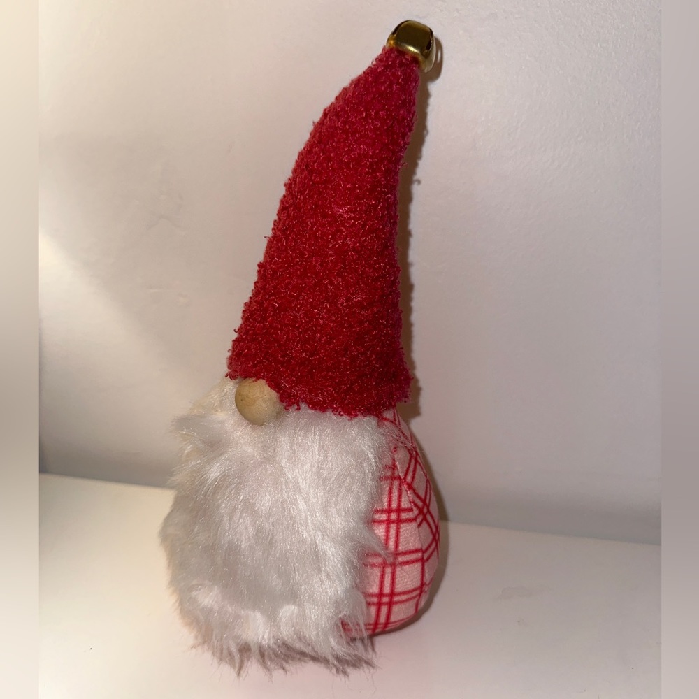 Valentines Gnome Plush with Jingle Bell
